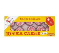 Tunnock's Teacakes Cioccolato Al Latte (10 Per Confezione - 275g) (Confezione da 6)