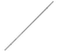 Tunturi 14TUSCL223 Bilanciere Palestra - Bilanciere Liscio - Lunghezza 180 Cm, Unisex - Adulto, Chrome, 180 cm