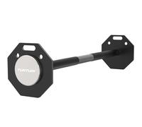 Tunturi Bilanciere regolabile rapido - Bilanciere da 11 kg - Set di manubri per allenamento a casa