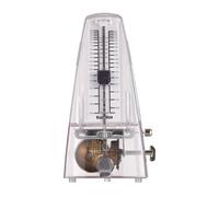 Tunyin mechanical mechanical metonome metronomo regolabile battito regolabile suono leggero forte per il tamburo di chitarra per pianoforte guzheng accurata meccanica meccanica (Bianco)