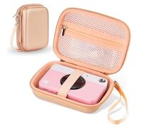 TUNYINSH Custodia rigida per fotocamera digitale a stampa istantanea Kodak Printomatic/Kodak Mini 2 HD/Kodak Step/Kodak Smile, borsa protettiva per il trasporto (solo custodia), Oro, Custodie per