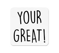 Tuo Ottimo Bad Grammatica Divertente Frigo Magnete Scherzo Teacher Sarcasm Love