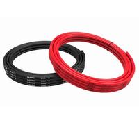TUOFENG Cavo elettrico calibro 14, cavo in silicone 14 AWG 10 m [5 m nero e 5 m rosso] Flessibile per aereo RC fai-da-se