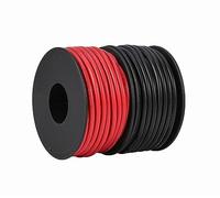 TUOFENG Filo in silicone da 16 AWG, 20 m, morbido e flessibile, resistente alle alte temperature, 2 fili separati, 10 m nero e 10 m rosso, per stampanti 3D, test, RC appli