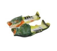 TUOJINRUIDA Ciabatte unisex divertenti per pesci e aragoste, per uomo e donna, pantofole rilassanti per casa, spiaggia e piscina