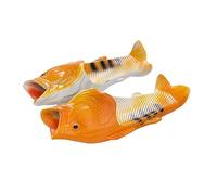 TUOJINRUIDA Pantofole unisex divertenti, pesci e aragoste, per uomo o donna, pantofole divertenti per casa, spiaggia, doccia, ore di relax in piscina, passeggiate all'aperto, 40/41 EU