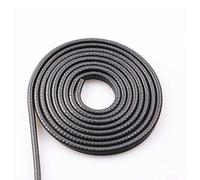 Tuokay 10M Guarnizione Porta Auto, Acciaio per Molle a Forma di U All'interno, Non è Necessario Incollarlo, Striscia di Protezione Della Porta, Striscia Protettiva per Porte di Automobili (Nero)