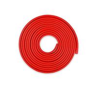 Tuokay 10M Guarnizione Porta Auto, Acciaio per Molle a Forma di U All'interno, Non è Necessario Incollarlo, Striscia di Protezione Della Porta, Striscia Protettiva per Porte di Automobili (Rosso)