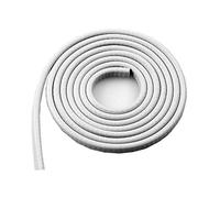 Tuokay 10M Guarnizione Porta Auto, Acciaio per Molle a Forma di U All'interno, Non è Necessario Incollarlo, Striscia di Protezione Della Porta, Striscia Protettiva per Porte di Automobili (Grigio)