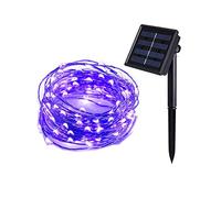 Tuokay 22M 200 LED Ghirlanda di Luci 8 Modalità di Filo di Rame Luci Impermeabili per la Decorazione, Matrimoni, All'aperto e Interni (Viola)