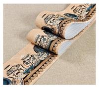 TUOKLNC Bordo autoadesivo da parete in PVC, 10,6 cm x 5 m, impermeabile, decorativo, per piastrelle della cucina e del bagno, battiscopa e battiscopa fai da te (Roma, blu)