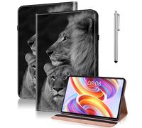 TUOLISG Custodia per Samsung Galaxy Tab A7 Lite 8,7 pollici 2021 Custodia Flip Pelle PU Custodia Galaxy Tab A7 Lite Portapenne Stand Wallet Cover Case Tablet Custodia SM-T220/T225/T227 - Leone