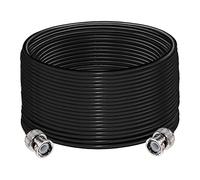 TUOLNK BNC Cavo di prolunga RG58 maschio a maschio Jumper Low Loss 50 Ohm CB cavo coassiale radio 65,6 piedi (20 m) per antenna WLAN radio HAM