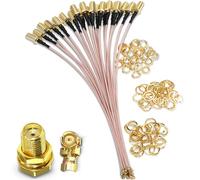 TUOLNK Cavo coassiale IPX da MHF1 a SMA femmina U.FL IPX RG178 per modulo GPS e antenna mini PCI WiFi, 20 cm, 5 pezzi