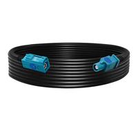 TUOLNK Cavo Fakra Z RG174 Cavo coassiale RF Fakra Z maschio a femmina per navigazione GPS automatica Cavo prolunga antenna GPS DAB Radio digitale FM AM Radio satellitare Sirius XM 9.8ft(3M)