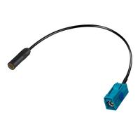 TUOLNK Fakra Z Cavo connettore femmina a presa DIN Cavo universale per autoradio FM AM Radio Antenna per autoradio Audio HD Radio Unità principale Lettore multimediale CD Ricevitore 12inch(30cm)