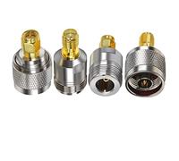 TUOLNK Kit adattatore coassiale da SMA a tipo N coperchio router antenna da N a SMA