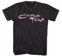TuoMilky Cocteau Twins Shoegaze Dreampop Unisex 100% Cotton Short-Sleeve T-Shirts Black XXL