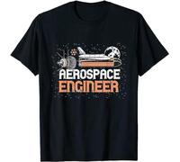 TuoMilky Limited Aerospace Engineer Aeronautical Engineer Space Unisex 100% Cotton Short-Sleeve T-Shirts Black XXL