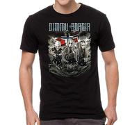 TuoMilky Malcolm Dimmu Borgir Band Unisex O-Neck 100% Cotton Short-Sleeve T-Shirts Black S