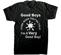 TuoMilky Male Chastity BDSM Femdom Submissive Sissy Boy - I'm A Good Boy Unisex 100% Cotton Short-Sleeve T-Shirts Black XL