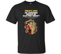 TuoMilky Philip K. Dick Do Androids Dream of Electric Unisex 100% Cotton Short-Sleeve T-Shirts Black M