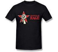 TuoMilky Prophets of Rage Make America Rage Again 2016 Tour Unisex O-Neck 100% Cotton Short-Sleeve T-Shirts Black S