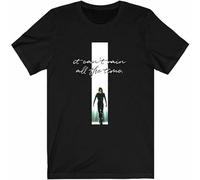 TuoMilky The Crow It Can’T Rain all The Time Movie Action 1994 Poster Tee Unisex 100% Cotton Short-Sleeve T-Shirts Black L