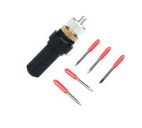 TUONAI Vinyl Plotter Cutter Holder with 5Pcs 45 Degree Cutter Blades for Summa Cutter Plotter