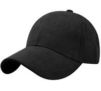 Tuopuda Cappellino Uomo Donne con Visiera Cappello Unisex Berretto da Baseball Cappellini Estivo Invernali Snapback Hip Hop cap Trucker Hat Cappelli per Circonferenza della Testa 56-62cm, Nero