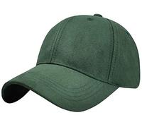 Tuopuda Cappellino Uomo Donne con Visiera Cappello Unisex Berretto da Baseball Cappellini Estivo Invernali Snapback Hip Hop cap Trucker Hat Cappelli per Circonferenza della Testa 56-62cm, Verde Scuro