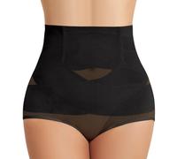 Tuopuda Guaina Contenitiva Donna Mutande Contenitive Pancia Piatta Intimo Contenitivo Modellante Pancera Contenitiva Snellente Body Shaper Slip Dimagrante Addominale Compressione, Nero, XXL