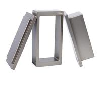 TUOPUKE 2x4 pollici Pre Press Mold fatto del commestibile alluminio anodizzato