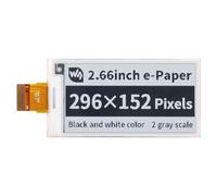TUOPUONE 2,7 pollici E-Paper E-Ink Raw Display 296×152 pixel Interfaccia bicolore nero/bianco SPI senza PWB Effetto simile alla carta ad ampio angolo di visione di potere basso