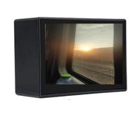TUOPUONE 4.3inch Capacitive Touch Display Compatible with Raspberry Pi 800×480 Pixels Resolution IPS Screen Panel with Protection Case DSI Interface Toughened Glass Panel