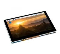 TUOPUONE 5inch Capacitive Touch Display Compatible with Raspberry Pi DSI Interface 800×480 Pixels Resolution Toughened Glass Panel