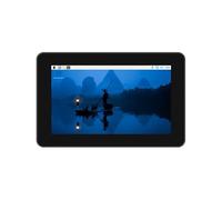 TUOPUONE 7 pollici 720 × 1280 industriale HMI Touch Display per Raspb Pi 4/5 Supporta Dual 4K HDMI Output 10-Point Touch, legame ottico Cassa in lega di alluminio