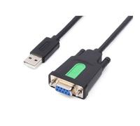 TUOPUONE Cavo adattatore seriale da USB a RS232 da USB tipo A a porta femmina DB9 originale FT232RL Chip Lunghezza 1,5 m con requisiti di comunicazione elevati