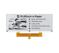 TUOPUONE Esposizione cruda nero/bianca dell'interfaccia di SPI dell'esposizione 1360 dell'e-Ink dell'esposizione 1360 480 della E-Paper a 10,9 pollici senza bordo del driver
