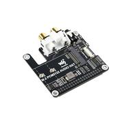 TUOPUONE HAT da PCIe a M.2 con estensione audio I2S per Raspb Pi, supporta unità a stato solido protocollo NVMe, jack per cuffie da 3,5 mm integrato e connettore RCA, senza driver