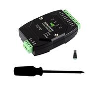 TUOPUONE Hub RS485 isolato a 4 canali di livello industriale, supporto per montaggio su rotaia, ampia gamma di velocità di trasmissione, espande le porte secondarie RS485 a 4 canali tramite porta