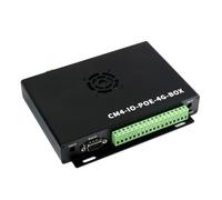 TUOPUONE Industrial IoT Mini-Computer Compatible with Raspberry Pi Compute Module 4 (NOT Included) PoE 5G/4G with Metal Case Cooling Fan Fast And Easy To Build A Mini-Computer