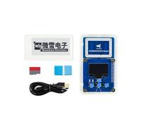 TUOPUONE Kit di valutazione passiva della carta elettronica alimentata da NFC da 7,4 cm, senza batteria, alimentazione wireless e trasferimento dati, con lettore NFC, scheda Micro SD e accessori