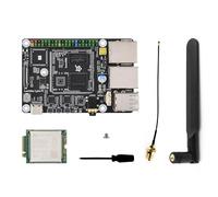 TUOPUONE Lyra Pi Linux Micro scheda di sviluppo basata su scheda core Core3506 integra processori ARM Cortex-A7 e ARM Cortex-M0 a bordo slot per schede TF integrato con modulo SIM7600G-H-M.2 4G