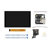 TUOPUONE Lyra Ultra RK3506B Linux Micro scheda di sviluppo integrata 8GB eMMC integra processori ARM Cortex-A7 e ARM Cortex-M0 Triple-core con WFi, 8GB eMMC e 10,1" LCD
