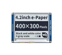 TUOPUONE Modulo display E-Ink da 4,2 pollici compatibile con Raspberry Pi risoluzione 400x300 con controller integrato interfaccia SPI senza elettricità