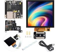 TUOPUONE Pico Ultra RV1106 Linux Micro Development Board integra processori ARM Cortex-A7/RISC-V MCU/NPU/ISP senza Wir-less incluso modulo PoE con 720x720 4" IPS Touch Display