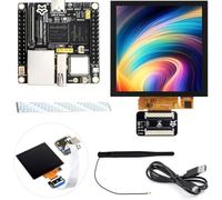 TUOPUONE Pico Ultra RV1106 Linux Micro scheda di sviluppo integra processori ARM Cortex-A7/RISC-V MCU/NPU/ISP con modulo PoE Wir-less NON incluso con display touch IPS 720x720 da 4"