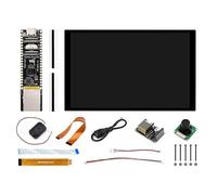 TUOPUONE Scheda di sviluppo ad alte prestazioni ESP32-P4-ETH con 10.1-DSI-Touch-A e telecamera RPi (B) basata su ESP32-P4 con porta Ethernet RJ45 da 100 Mbps, senza intestazione (ESP32-P4
