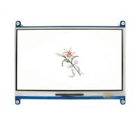 TUOPUONE Schermo LCD touch screen resistivo da 7 pollici compatibile con Raspberry Pi 4B / 3B+ / 3A+ /Zero 2 W risoluzione 1024 × 600 HDMI Display Interfaccia IPS Pannello Vari Sistemi Supporto